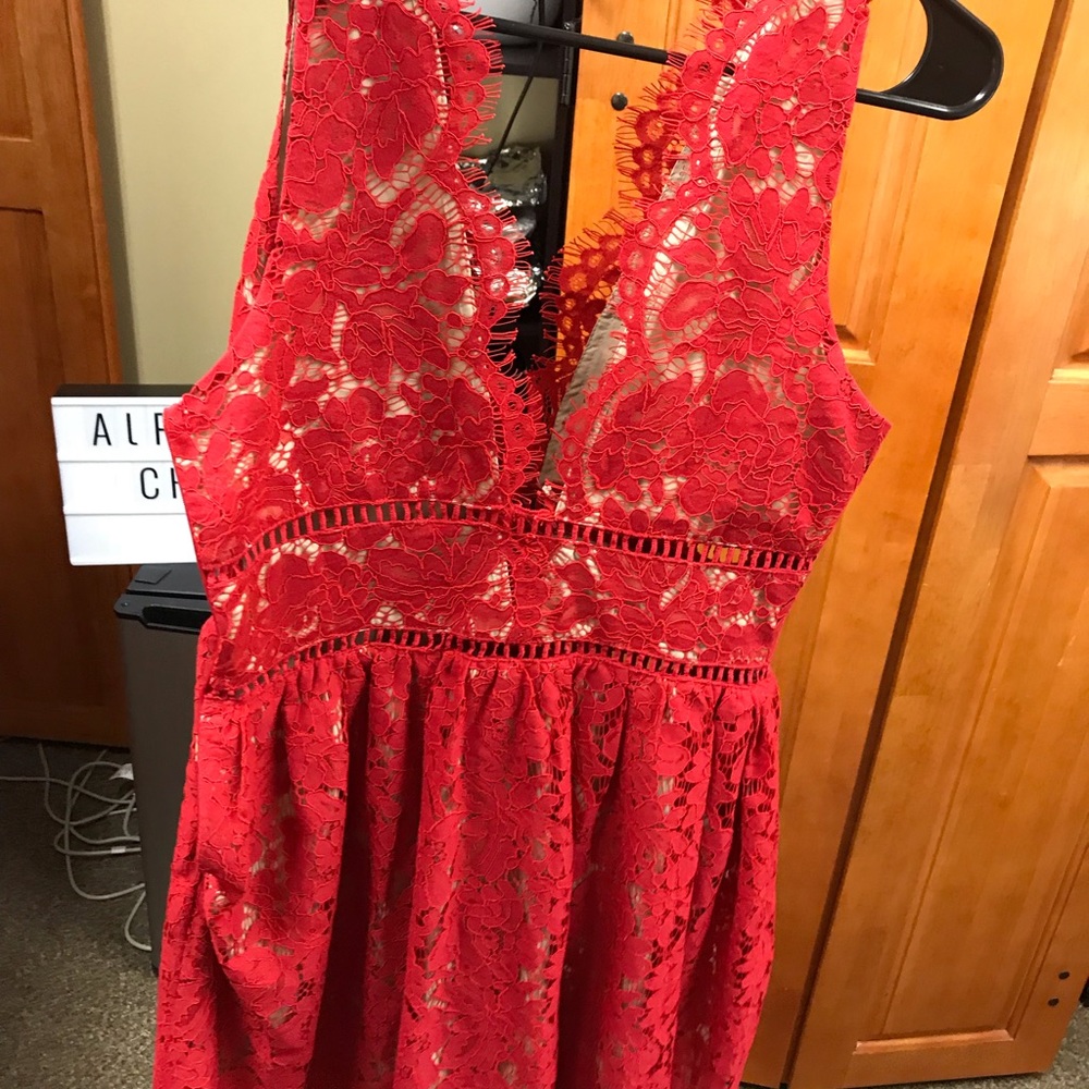 Red TOBI dress